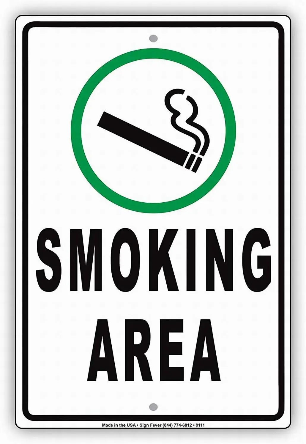 Vaping Store - Safety Sign Smoking Vaping Allowed in