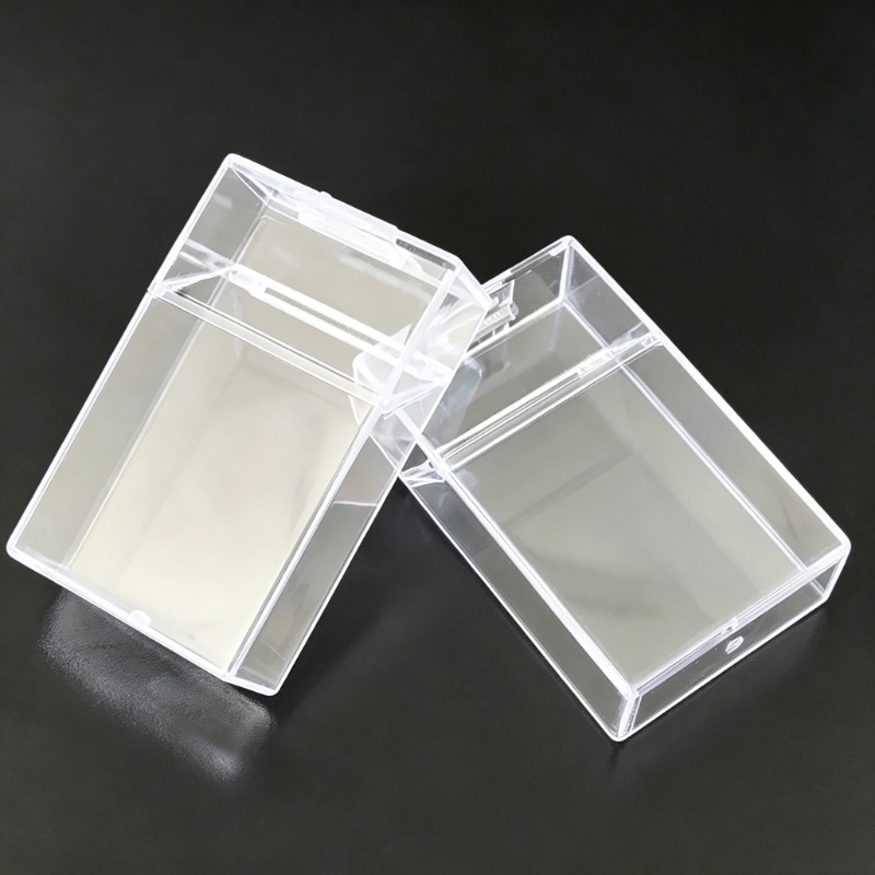 Smoking & Vaping Accessories - Transparent Plastic King Size Cigarette Case