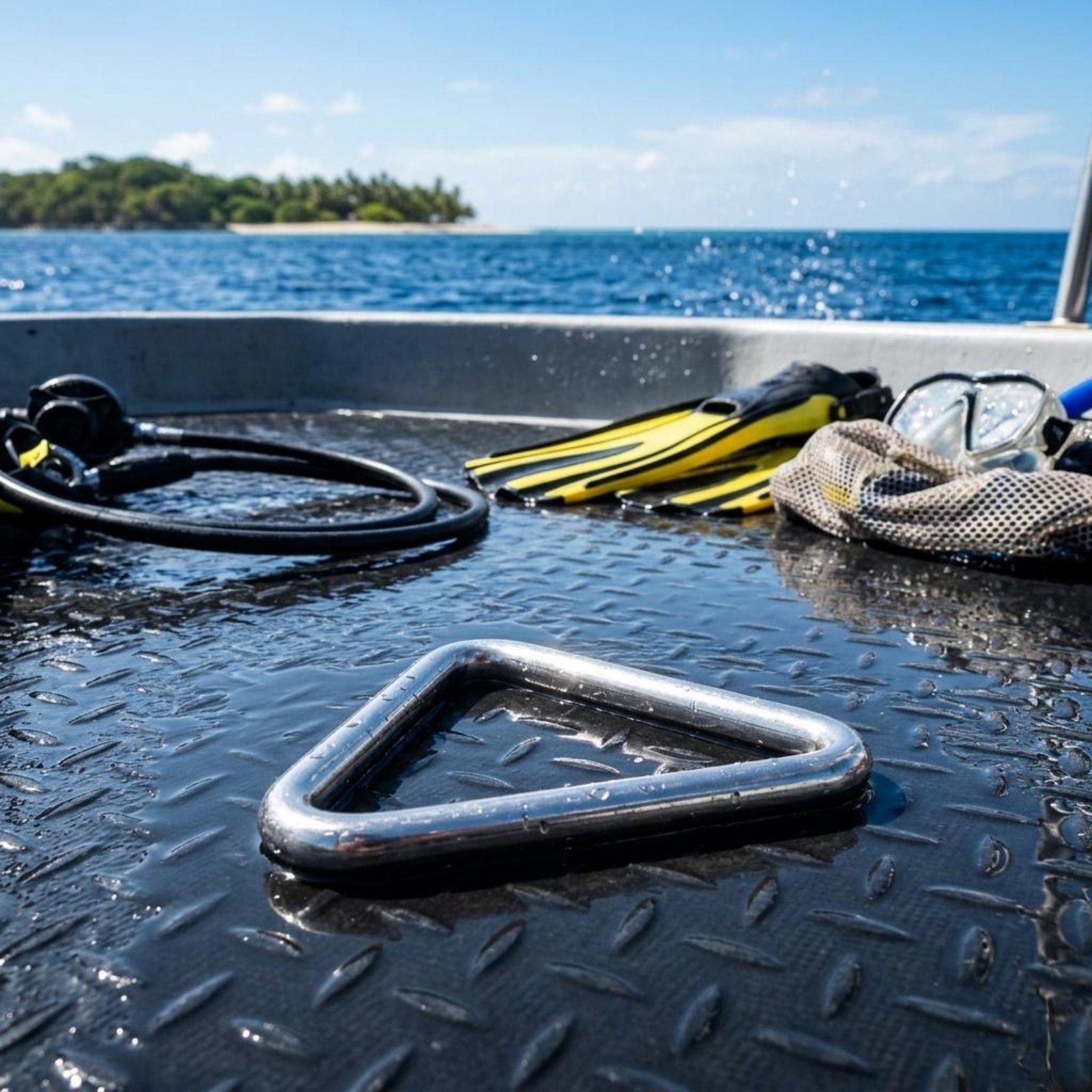 Scuba Gear Triangle Loop for D - огляд і ціна Stainless Wire Ss316