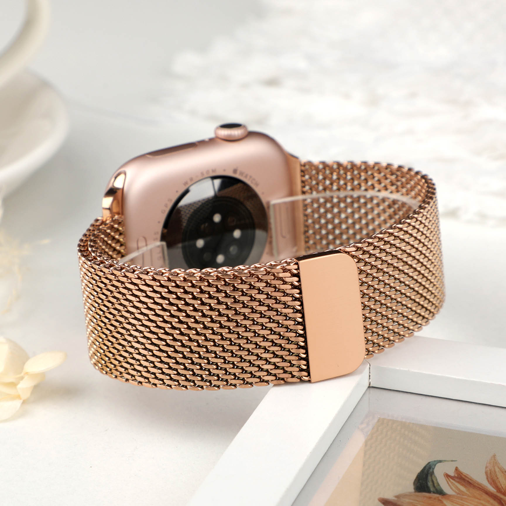 Thick Metal Strap for Apple Wa - огляд і ціна Mesh Coil Strip