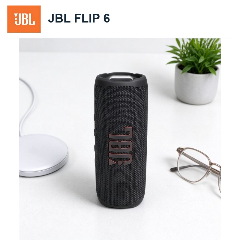 JBL FLIP6 Portable Speaker wit - огляд і ціна Jbl Speaker Flip 6